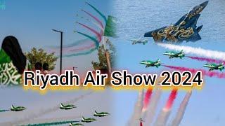 Riyadh Air Show 2024 || Saudi National Day Grand Celebration.