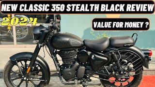 Royal Enfield Classic 350 Dark Stealth Black New Model Review | Value for money ?