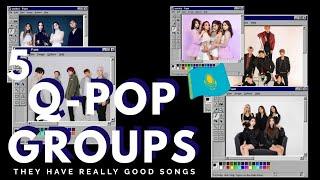 5 QPOP GROUPS YOU SHOULD TO LISTEN TO (KAZAKHSTAN ) \\ LEARNSEETASTE