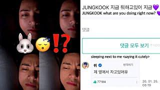 Taehyung's washing machine (Jungkook) is sleeping next to him !! [Taekook Analysis]