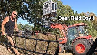 A DAY with Pro Staffer Phil Setting Up 165 Acre Missouri HUNTING LAND!