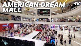 Touring AMERICAN DREAM MALL | Second Largest Mall in the US | 4K Walking