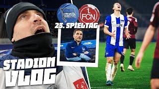 Hinten STABIL  - vorne fehlen die TORE  | Hertha BSC  1. FC Nürnberg - STADION VLOG 