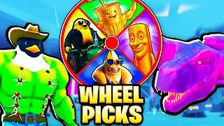 Spin Wheel Picks My EVOLUTION In Roblox Brainrot Evolution! (Roblox)