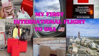 First International Flight to USA |Air France Experience|Layover in Paris Airport|Stay in Marriott