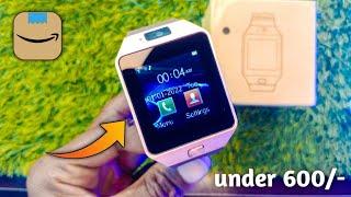 Dz09 Smart watch || Cheapest Android Smartwatch || Unboxing & Review / under 600/- 