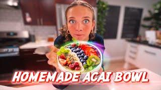 How to make Acai Bowl at Home | My First Time