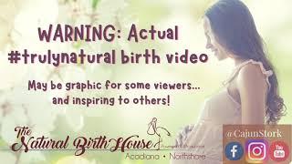 Natural Birth with Birth Center Midwife | Mom Delivers Baby Standing Up!