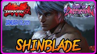 Tekken 8 ▰ (ShinBlade) STEVE FOX - God Of Destruction - Ranked Matches JANUARY 05, 2025