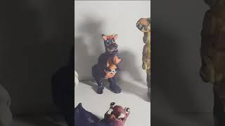 персонажи carten of banban из пластилина ,@VideoLepka @lepkaok  прикол  Горблог , Горикблог,