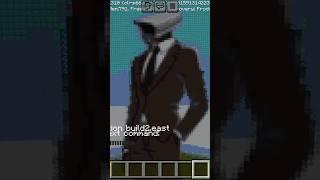 Titan Cameraman TV Man Pixel Art Minecraft #titancameraman #pixelart #minecraft