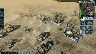 Command and Conquer 3 Kane's Wrath 1v2 Brutal AI ZOCOM Victory