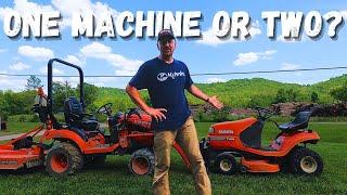 Should I Have a Dedicated Lawnmower? - Kubota BX MidMount Mower Cons