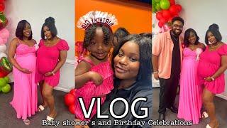 VLOG | BABY SHOWERS AND BIRTHDAY CELEBRATIONS | QUEEN JA’VON