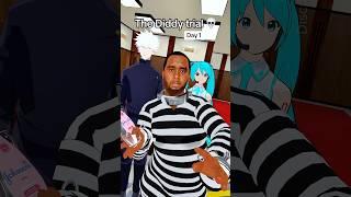 Diddy on Trial: day 1 #blueshirtguy #dancetrend #trending #diddy #pdiddy #diddytrial #vrchat #meme