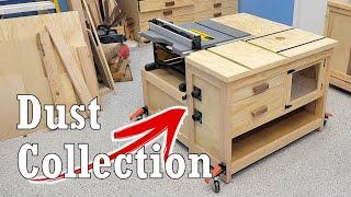 Building The Most Practical Table Saw & Router Cart Ever Made!