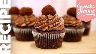 Chocolate Overload Cupcake Recipe | Including Chocolate Truffles! | Cupcake Jemma