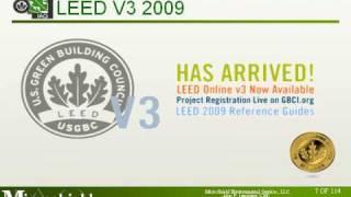 USGBC LEED v3 and Indoor Air Quality, John Lapotaire, CIEC 7 15 09