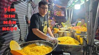 Tiệm cơm lạp xưởng, tôm rim với nước sốt trộn đặc biệt đông khách ở Sài Gòn