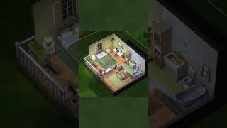 Green Small House interior! 