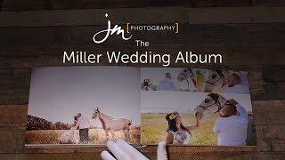 The Elegant Series Album (Miller Wedding) by GraphiStudio and JM Photography