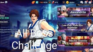 All Boss challenge.[KOF ALLSTAR] #kofallstars #kof