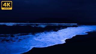 Ocean Waves For Deep Sleep | Deep Blue Nighttime Ocean Sounds for INSTANT Relaxation