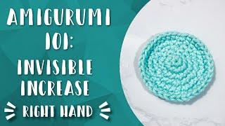 The Invisible Increase Single Crochet | Amigurumi 101 | Right Hand