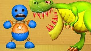 Color Buddy vs Dinosaurs T-rex | Kick The Buddy New