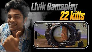 Solo 22 kills |Livik Full gameplay | Badwiz Gaming | Bgmi