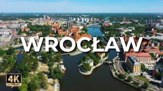 Wrocław z drona | Wiosna 2022 | LECE W MIASTO™ [4k]