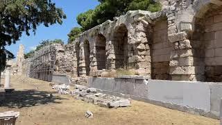 The Stoa of Eumenes was a Hellenistic Colonnade. - Acropolis Greece - ECTV