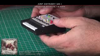 ARP ODYSSEY MK I - Handmade Miniature 1/6 scale.