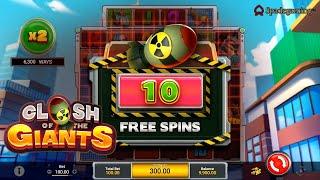 Clash of the Giants Online Slot Spadegaming