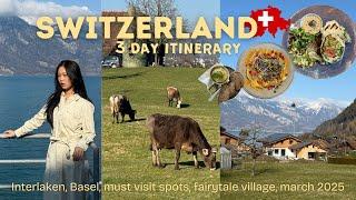 switzerland travel vlog 2025  the most beautiful country (and most expensive $$)