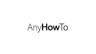 AnyHowTo intro