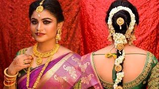 SOUTHINDIAN BRIDAL MAKEUP  || VARNIKA