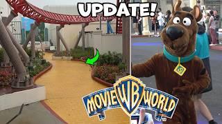 Movie World | NEW Rides Update, Wizard of Oz Land, RAIN & MORE!