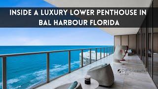 Inside A Direct Ocean Front Luxury Lower Penthouse In Bal Harbour Florida