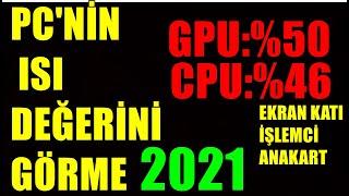 EKRAN KARTI (GPU) SICAKLIK GÖRME DİKKAT ÖNEMLİ ... (EKRAN KARTI İŞLEMİCİ) FALAN %100% SORUNSUZ 2021