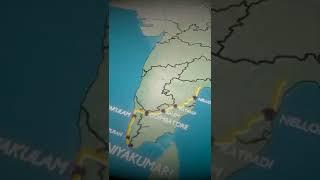 Do You Know About India's Longest Train Route?  #Shorts #PhysicsWallah