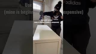 How to get a smooth painted finish on furniture | Homeright Paint Sprayer