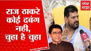 Brij Bhushan Sharan Singh On Raj Thackeray :  राज ठाकरे कोई दबंग नाही, चुहा है चुहा