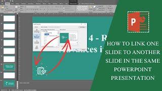 How To : Link Slide to another slide into same PowerPoint presentation