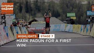 #Dauphiné 2021 - Stage 7 - Highlights - First win for Padun!