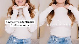 How to Style a Turtleneck 3 Ways