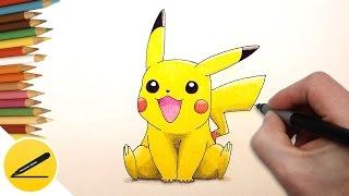 How to Draw Pikachu step by step (Pokemon Go) 