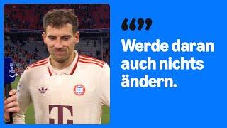 " ... wenn ich von der Leine gelassen werde" | Goretzka im Interview nach FC Bayern - PSG