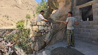 Nomadic life: the art of cave wall building and mountain pistachio harvesting