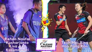 Rehan Naufal Kusharjanto/Lisa Ayu Kusumawati vs Teoh Mei Xing/Hoo Pang Ron | Orleans Badminton 2023